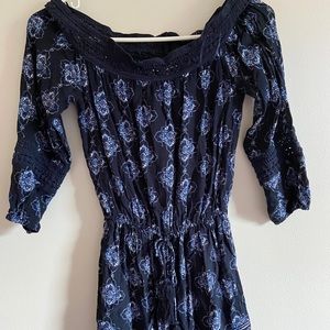 Off-the-Shoulder Hollister Romper